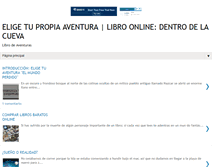 Tablet Screenshot of libroaventuras.com